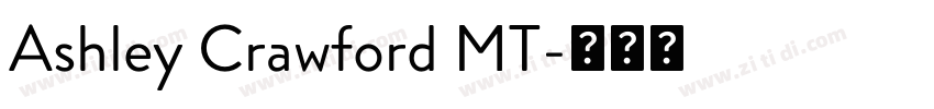 Ashley Crawford MT字体转换 Ashley Crawford MT字体转换